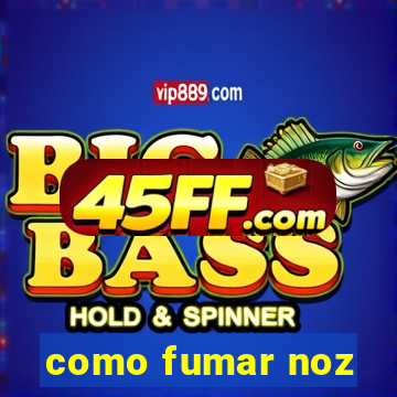como fumar noz-moscada